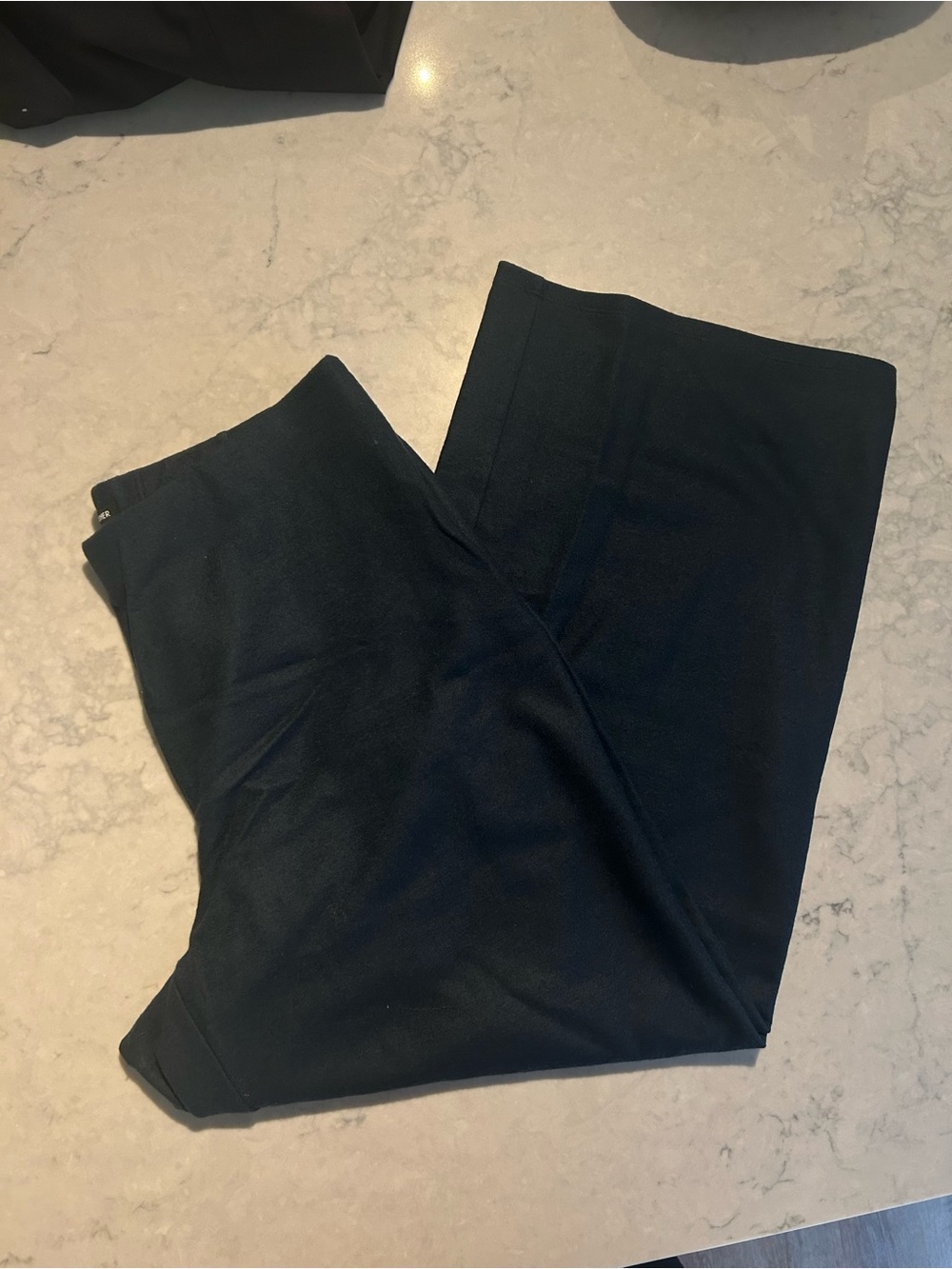 Eileen Fisher Blue Wide Leg Wool Pants